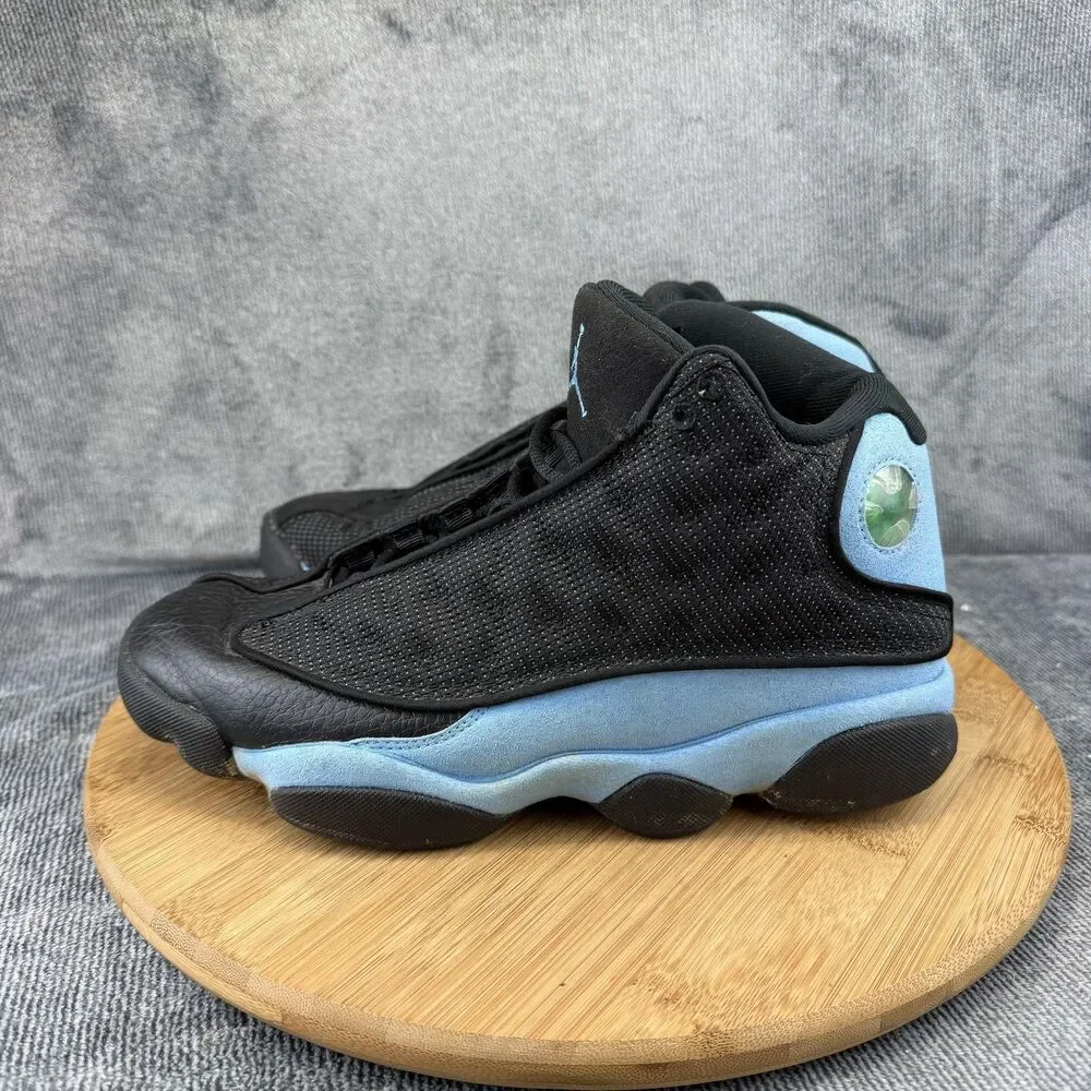 Jordan Air Jordan 13 Shoes Mens Size 7.5 Black Mid Top Sneakers DJ5982-041